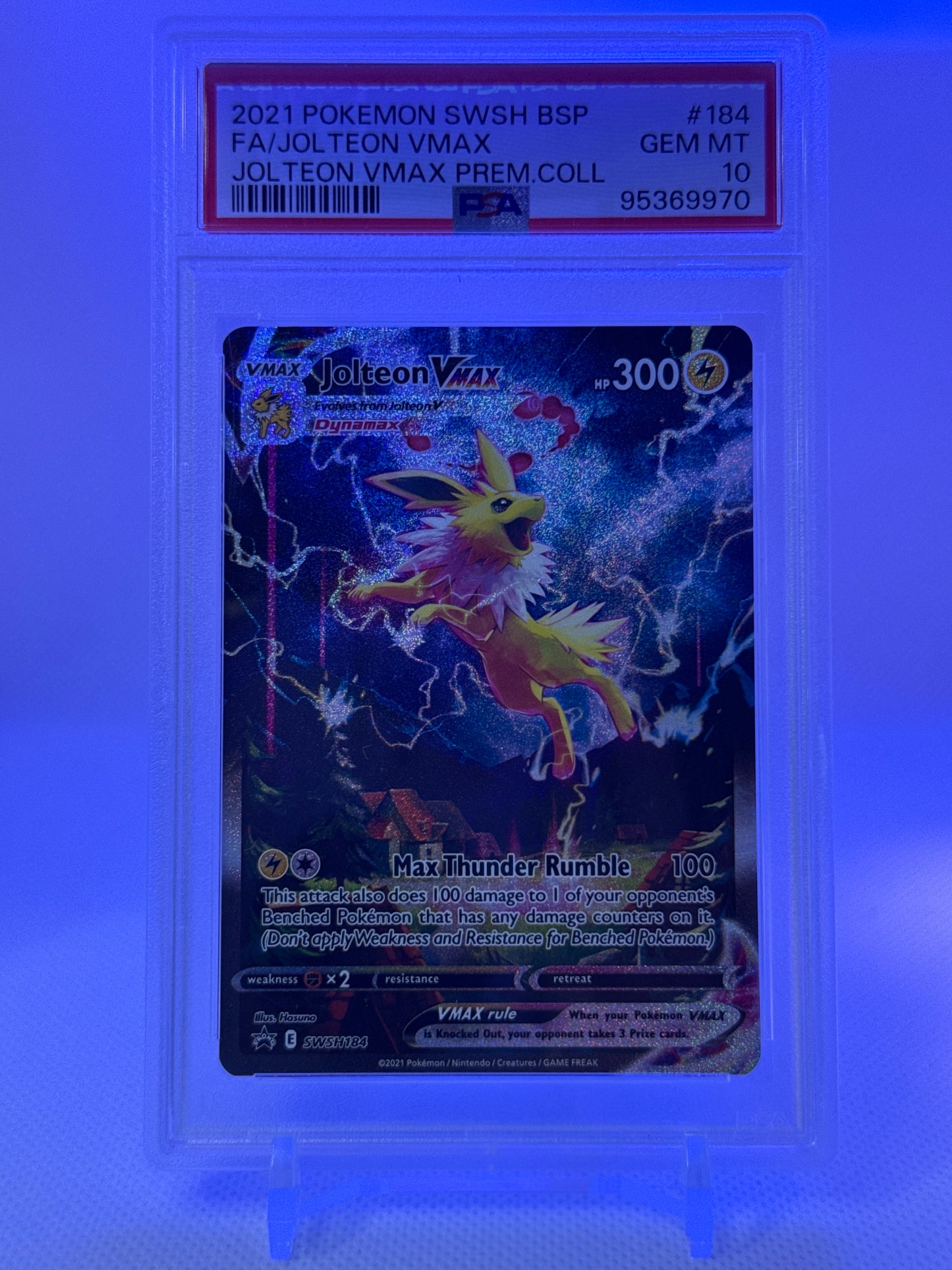 SWSH184 - Jolteon VMAX PSA 10
