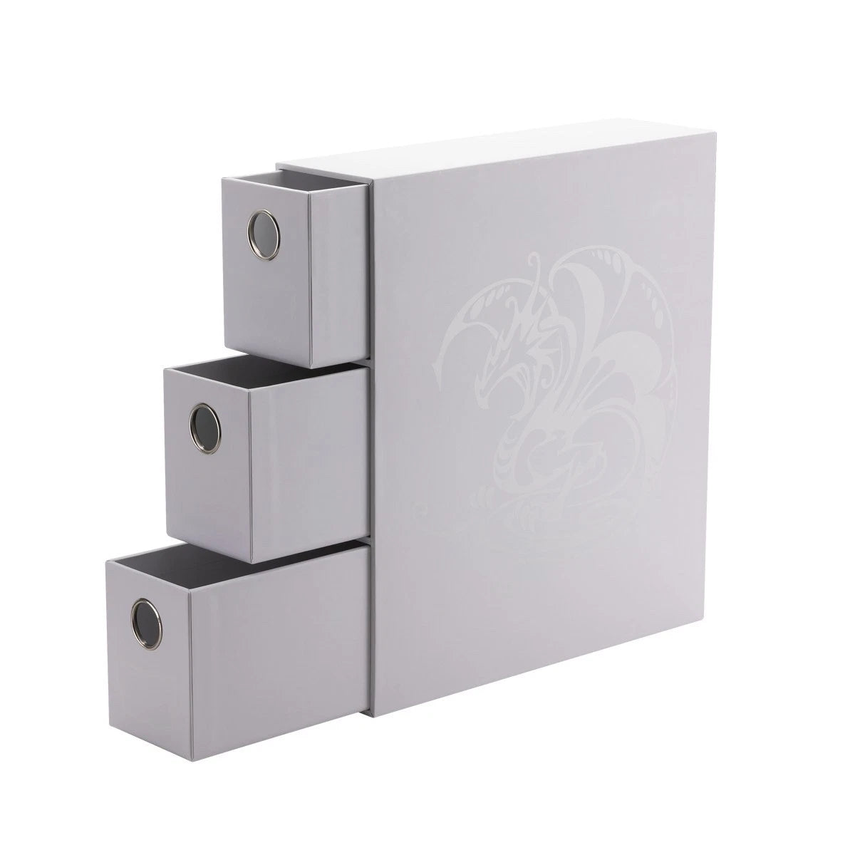 Dragon Shield: Fortress Card Drawers - White