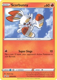 SWSH002 - Scorbunny  SWSH