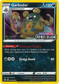 SWSH025 - Garbodor  SWSH (Prerelease) Staff