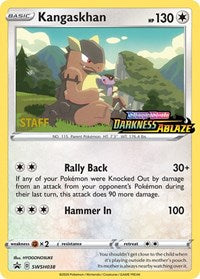SWSH038 - Kangaskhan  SWSH (Prerelease) Staff