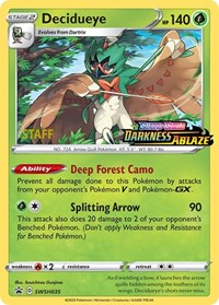 SWSH035 - Decidueye  SWSH (Prerelease) Staff