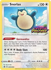 SWSH068 - Snorlax  SWSH (Prerelease)