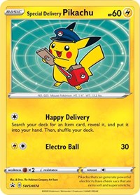 SWSH074 - Special Delivery Pikachu  SWSH
