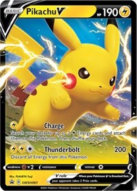 SWSH061 - Pikachu V  SWSH