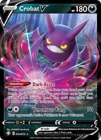 SWSH Shining Fates: 044/072 - Crobat V (UR)