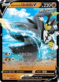 SWSH107 - Rapid Strike Urshifu V  SWSH