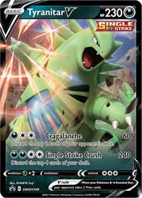 SWSH109 - Tyranitar V  SWSH
