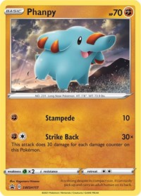 SWSH117 - Phanpy  SWSH