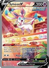 SWSH Evolving Skies: 184/203 - Sylveon V (Alternate Full Art) (UR)
