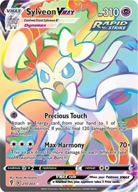 SWSH Evolving Skies: 211/203 - Sylveon VMAX (Secret) (SR)