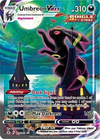 SWSH Evolving Skies: 215/203 - Umbreon VMAX (Alternate Art Secret) (SR)