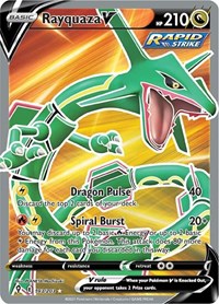 SWSH Evolving Skies: 193/203 - Rayquaza V (Full Art) (UR)