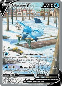 SWSH Evolving Skies: 175/203 - Glaceon V (Alternate Full Art) (UR)