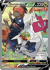 SWSH Evolving Skies: 198/203 - Duraludon V (Alternate Full Art) (UR)