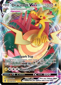 SWSH Evolving Skies: 059/203 - Dracozolt VMAX (UR)