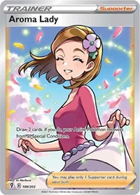 SWSH Evolving Skies: 199/203 - Aroma Lady (Full Art) (UR)