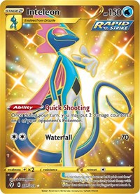 SWSH Evolving Skies: 227/203 - Inteleon (Secret) (SR)