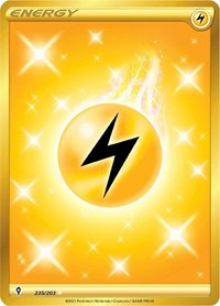 SWSH Evolving Skies: 235/203 - Lightning Energy (Secret) (SR)