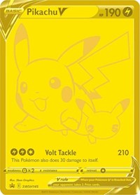 SWSH145 - Pikachu V  SWSH