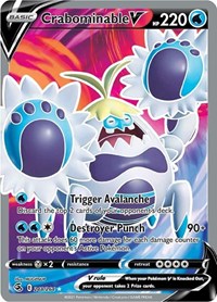 SWSH Fusion Strike: 248/264 - Crabominable V (Full Art) (UR)