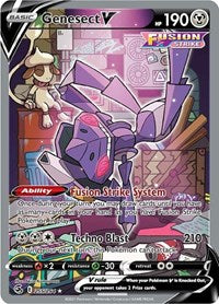 SWSH Fusion Strike: 255/264 - Genesect V (Alternate Full Art) (UR)