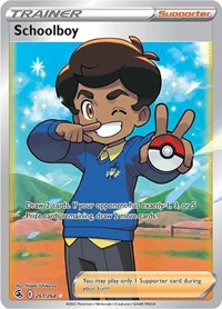 SWSH Fusion Strike: 261/264 - Schoolboy (Full Art) (UR)