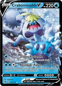 SWSH Fusion Strike: 076/264 - Crabominable V (UR)