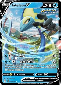 SWSH Fusion Strike: 078/264 - Inteleon V (UR)