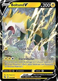 SWSH Fusion Strike: 103/264 - Boltund V (UR)