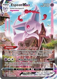 SWSH Fusion Strike: 270/264 - Espeon VMAX (Alternate Art Secret) (SR)