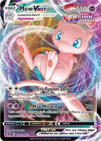 SWSH Fusion Strike: 114/264 - Mew VMAX (UR)