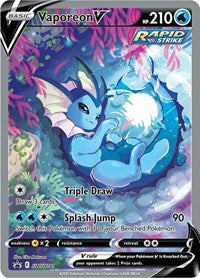SWSH181 - Vaporeon V  SWSH