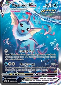 SWSH182 - Vaporeon VMAX  SWSH