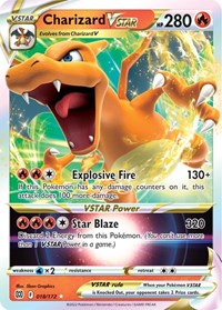 SWSH Brilliant Stars: 018/172 - Charizard VSTAR (UR)
