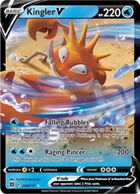 SWSH Brilliant Stars: 028/172 - Kingler V (UR)