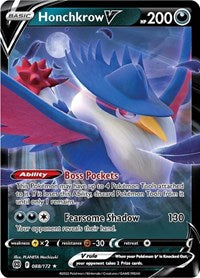 SWSH Brilliant Stars: 088/172 - Honchkrow V (UR)