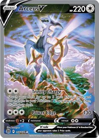 SWSH Brilliant Stars: 166/172 - Arceus V (Alternate Full Art) (UR)