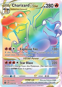 SWSH Brilliant Stars: 174/172 - Charizard VSTAR (Secret) (SR)