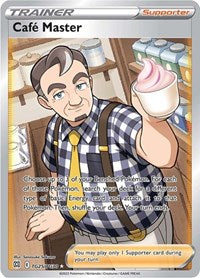 SWSH Brilliant Stars Trainer Gallery: TG25/TG30 - Cafe Master (UR)