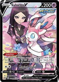 SWSH Brilliant Stars Trainer Gallery: TG14/TG30 - Sylveon V (UR)