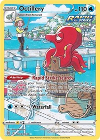 SWSH Brilliant Stars Trainer Gallery: TG03/TG30 - Octillery (UR)