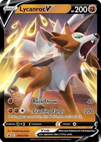 SWSH199 - Lycanroc V  SWSH