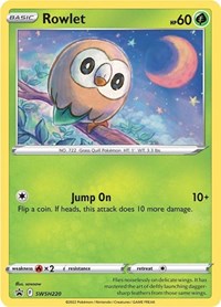 SWSH220 - Rowlet  SWSH