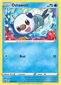 SWSH222 - Oshawott  SWSH