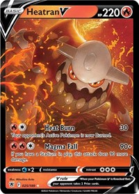 SWSH Astral Radiance: 025/189 - Heatran V (UR)