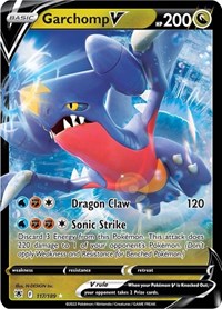 SWSH Astral Radiance: 117/189 - Garchomp V (UR)