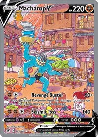 SWSH Astral Radiance: 172/189 - Machamp V (Alternate Full Art) (UR)
