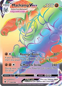 SWSH Astral Radiance: 194/189 - Machamp VMAX (Secret) (SR)
