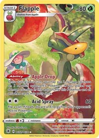 SWSH Astral Radiance Trainer Gallery: TG02/TG30 - Flapple (UR)